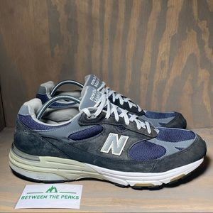 classic 993 running shoes blue 